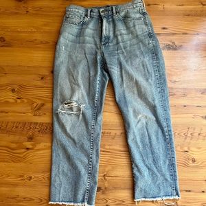 Banana Republic High rise Straight leg ankle -30